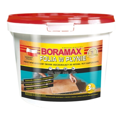 Hydroizolacja Folia w płynie 3kg Boramax BOF-FP-3L