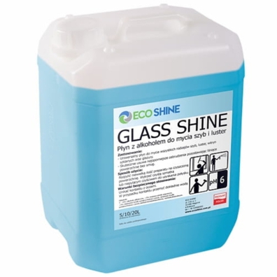 Płyn z alkoholem do mycia szyb i luster 5L Eco Shine Glass Shine