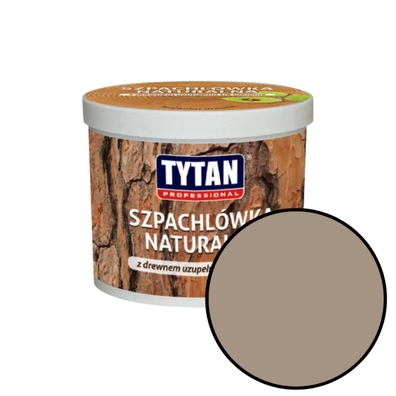 Szpachlówka naturalna do drewna 200g ciemny dąb Tytan 10022455