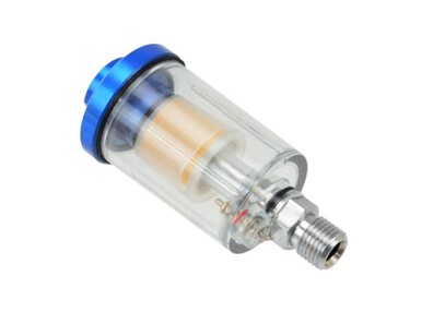 Separator wody oleju 1/4” 12bar odwadniacz filtr Geko G01178