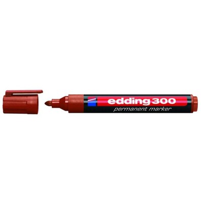 Marker permanentny Edding brązowy EG5033