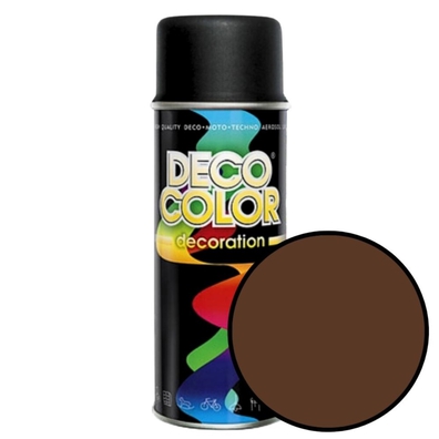Spray 400ml RAL 8011 brązowy orzech połysk Decoration Deco Color 10130