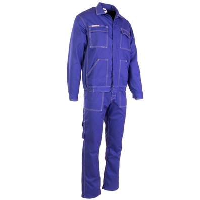 Ubranie robocze niebieskie bluza+spodnie rozm.49/51 Polstar Brixton Classic 170/112/102cm