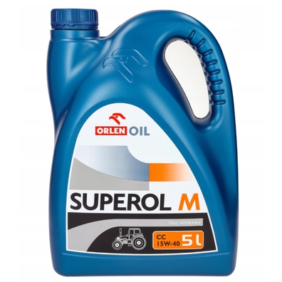 Olej silnikowy 15W40 mineralny 5L Superol M CC Diesel Orlen Oil
