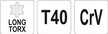 Klucz  TORX długi T40 YATO (2)