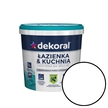 Emulsja lateksowa Łazienka & Kuchnia biała 1L Dekoral (1)