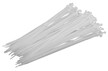 Opaska plastikowa 4,8x400 100szt biała (2)