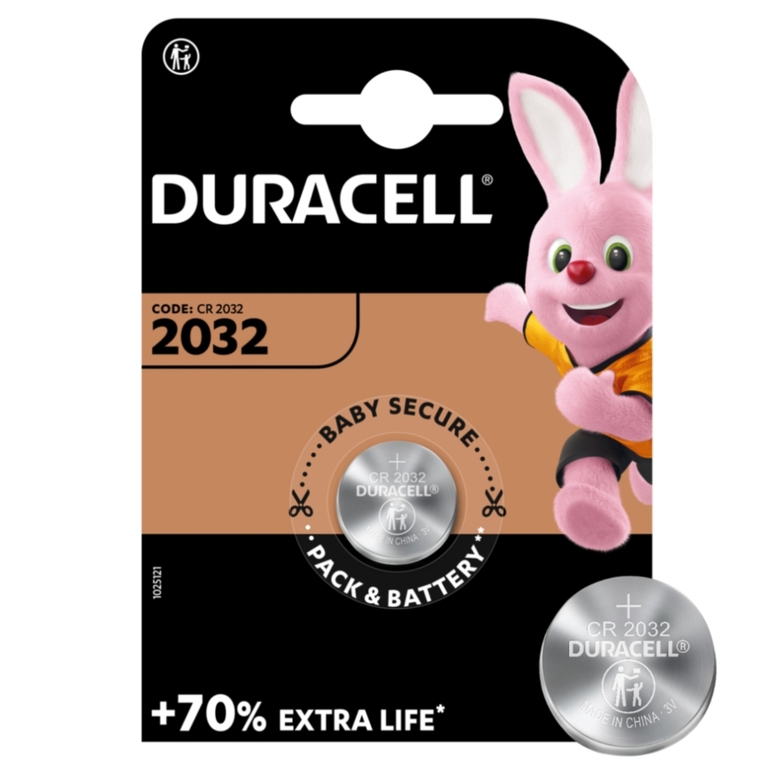 Bateria CR2032 Duracell 5004LC litowa 20x3,2mm 3V (1)