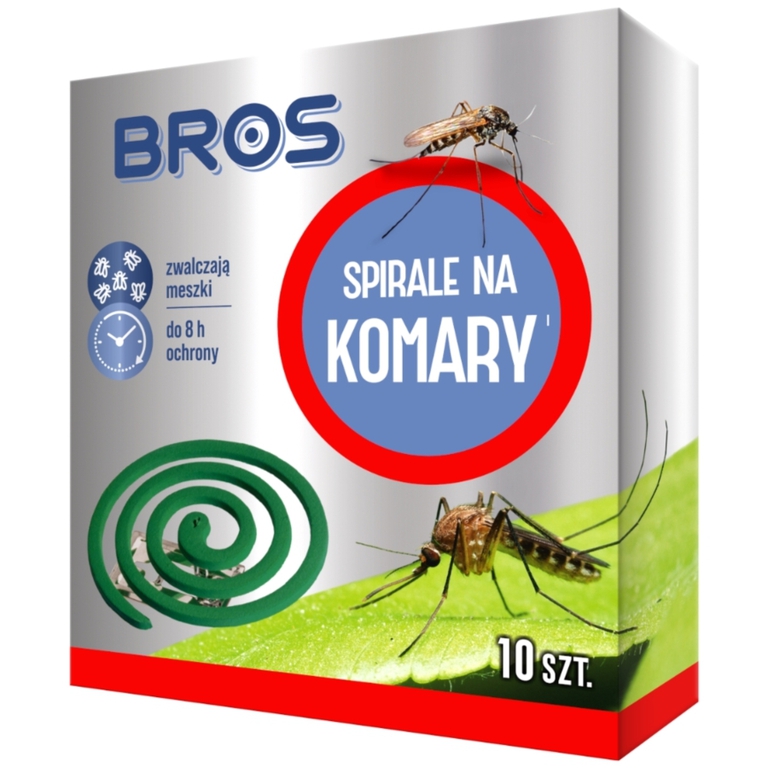 Spirala na komary 10szt. BROS (1)