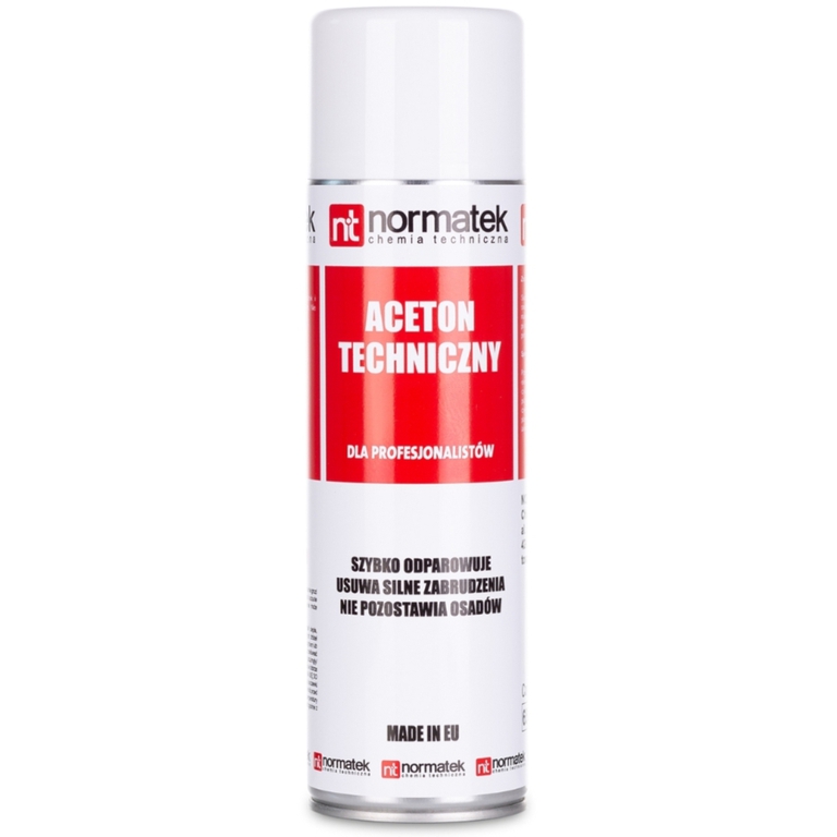 Aceton techniczny spray 500ml Normatek NT1038 (1)