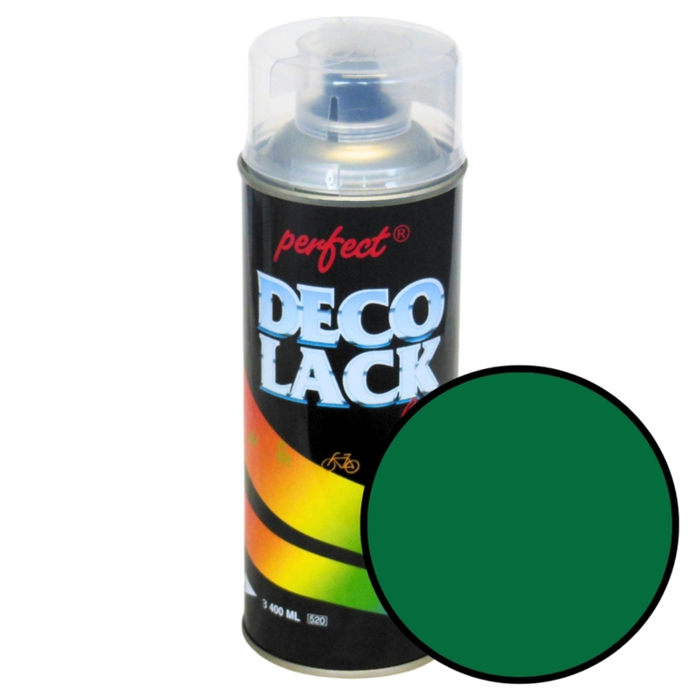 Spray 400ml RAL 6029 zielony połysk Deco Lack Perfect lakier (1)