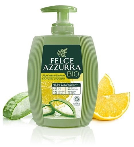 Mydło w płynie Felce Azzurra BIO Aloe 300 ml. (1)