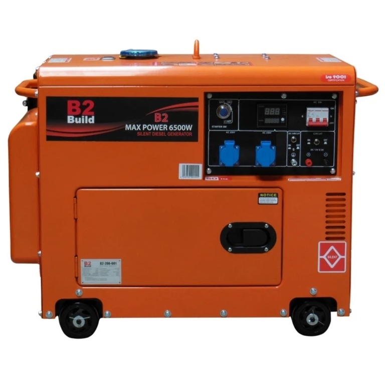 Agregat prądotwórczy 6000/6500W 230V diesel B2-205 (1)