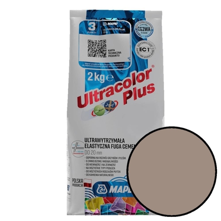 Fuga Ultracolor Plus 2 kg kolor 134 jedwab MAPEI (1)
