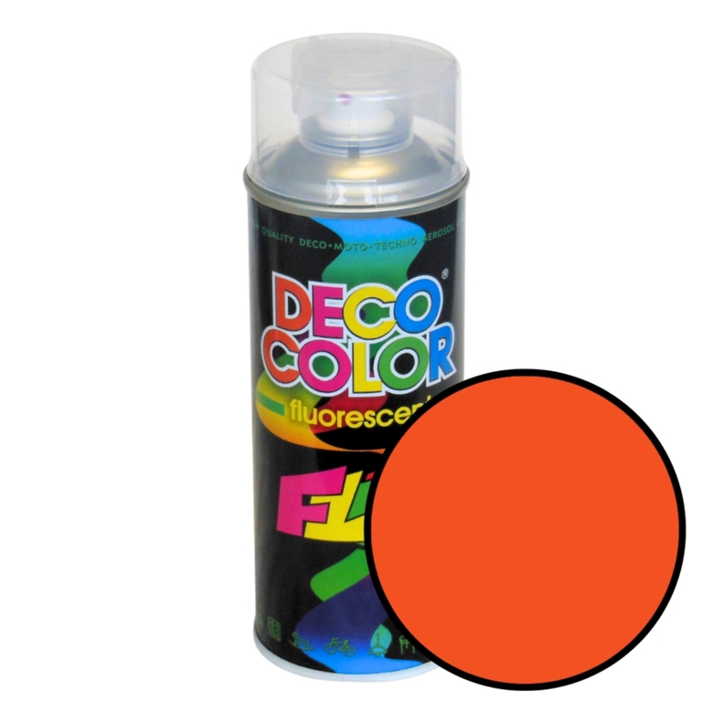 Spray 400ml fluorescencyjny pomarańcz Deco Color 14330 (1)