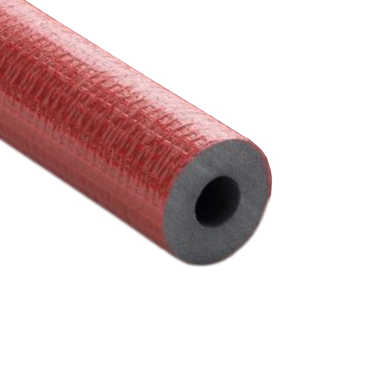 Otulina PE 35/9mm czerwona 2m Climaflex Stabil na rurę 1” powlekana (1)