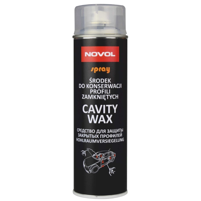 Konserwacja profili zamkniętych 500ml spray Novol 34012 Cavity Wax (1)