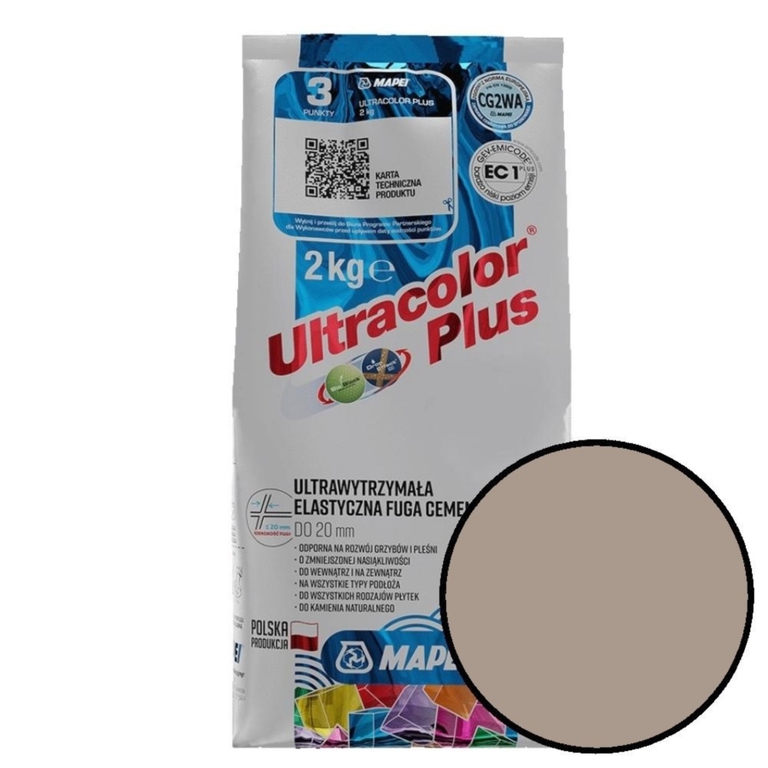 Fuga Ultracolor Plus 2 kg kolor 133 piasek MAPEI (1)