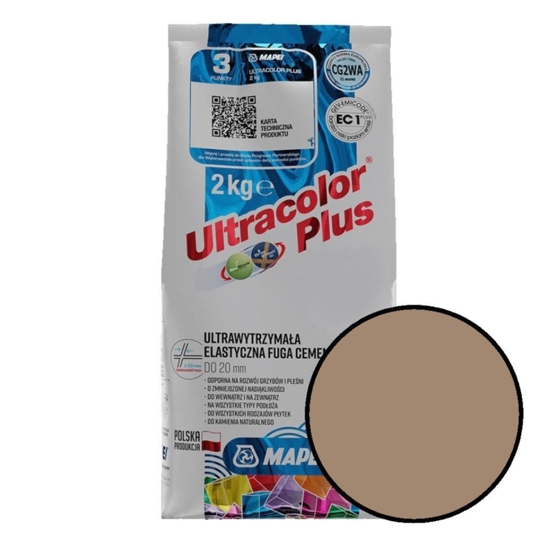 Fuga Ultracolor Plus 2 kg kolor 135 złoty pył MAPEI (1)
