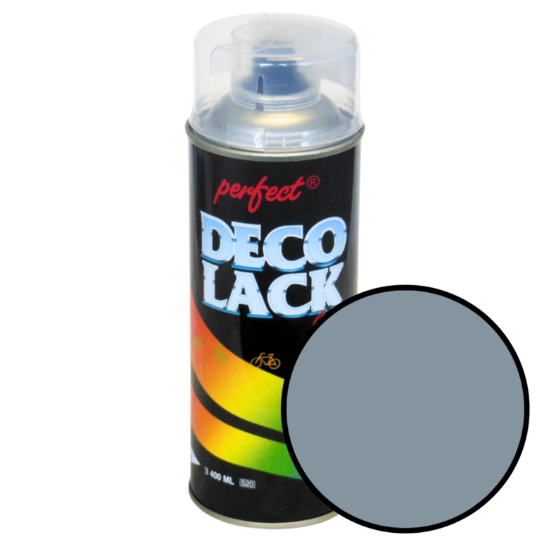 Spray 400ml RAL 7001 szary połysk Deco Lack Perfect lakier (1)