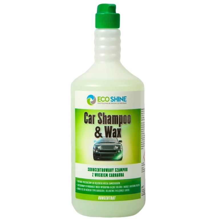 Koncentrat szampon z woskiem Carnauba 1L Eco Shine Car Shampoo & Wax do nadwozia (1)
