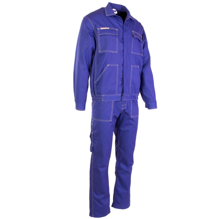 Ubranie robocze niebieskie bluza+spodnie rozm.49/51 Polstar Brixton Classic 170/112/102cm (1)