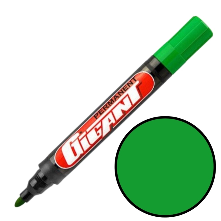 Marker permanentny zielony ⌀1,5-2,5mm Gigant Kamet KM1032 (1)